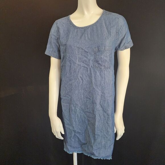 Susina Blue Denim Dress (S) - Picture 3 of 6